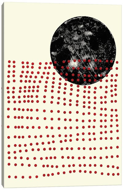 Endless Events VII Canvas Art Print - Polka Dot Patterns