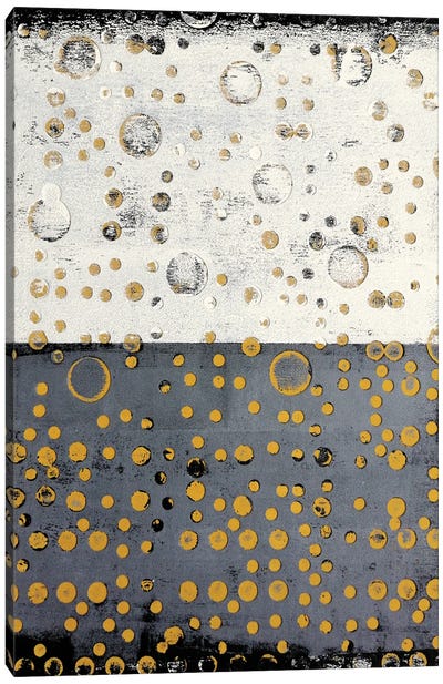 Spacemessage II Canvas Art Print - Polka Dot Patterns