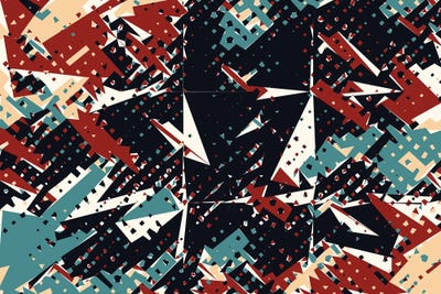 Modulation VII by Petr Strnad multi panel art