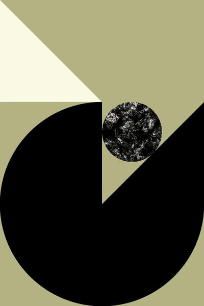 Concept XVII by Petr Strnad framed canvas print