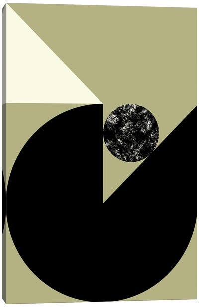 Concept XVII Canvas Art Print - Muted & Modular Abstracts