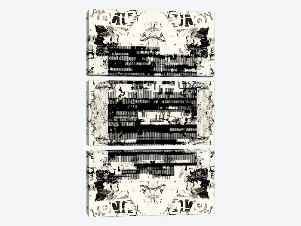 Revisited II by Petr Strnad 3-piece Canvas Print