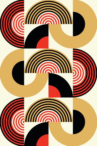 Retro Geo Abstracts: Concept LXXX by Petr Strnad