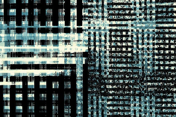 Black & White & Blue: Transformed XIV by Petr Strnad