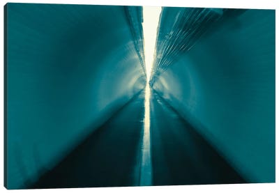 Record XV Canvas Art Print - Tunnel & Subway Art