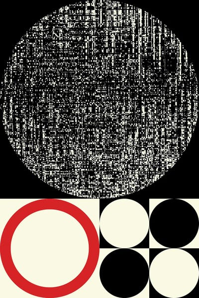 Concept CV by Petr Strnad multi panel art