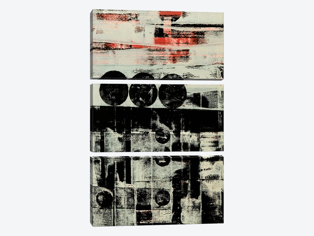 Space Solution IV by Petr Strnad 3-piece Canvas Print