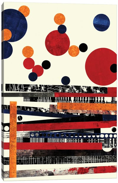 Destination II Canvas Art Print - Polka Dot Patterns