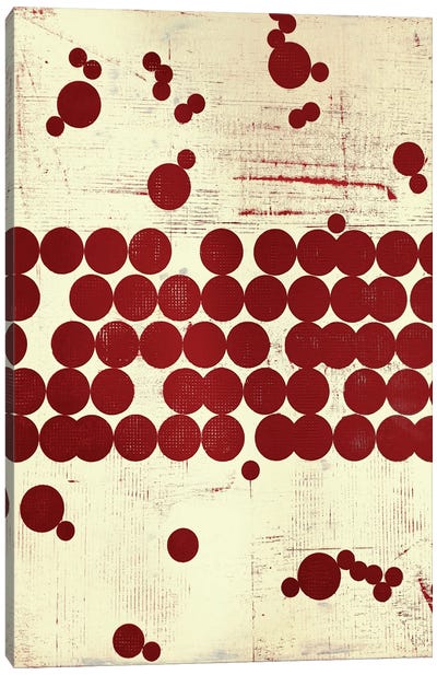 Modulation XIX Canvas Art Print - Polka Dot Patterns