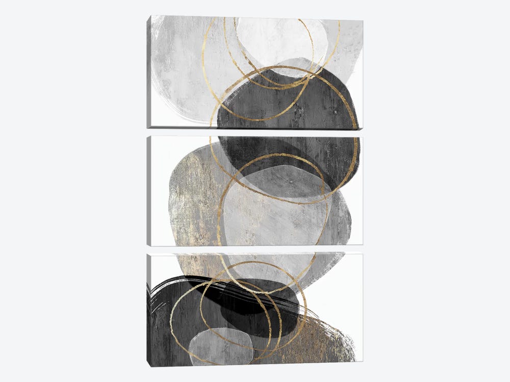 Conglomerate I by PI Studio 3-piece Canvas Art
