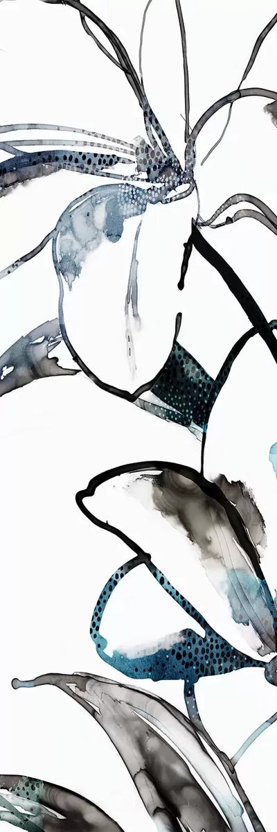 Wild Lily I by PI Studio multi panel art