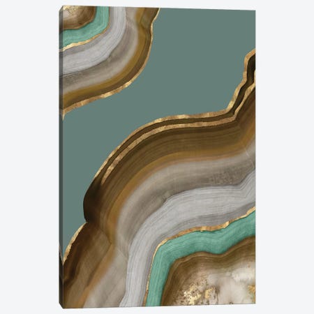 Agate Earth Tones I Canvas Print #PST1144} by PI Studio Art Print