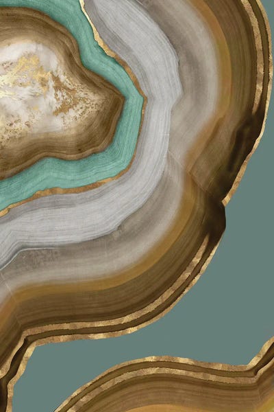 Agates, Geodes & Minerals: Agate Earth Tones II by PI Studio