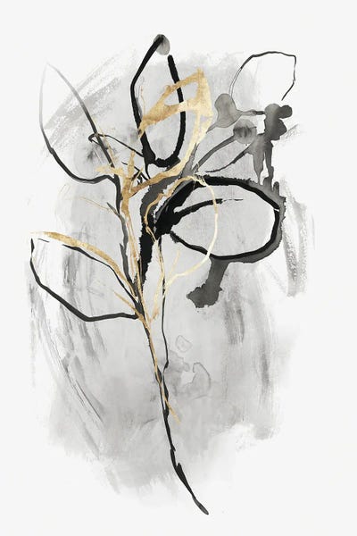 Floral & Botanical: All the Leaves Are Gold II by PI Studio
