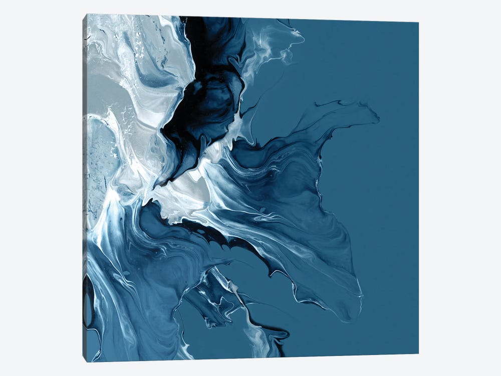 Azure Marble II by PI Studio 1-piece Canvas Print