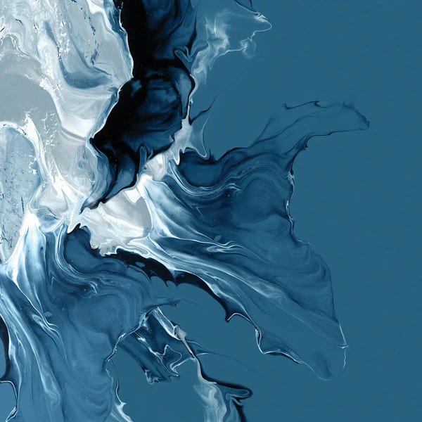 Agates, Geodes & Minerals: Azure Marble II by PI Studio