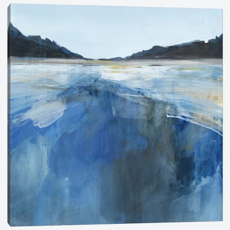 Blue Glacier Bay Canvas Print #PST1158} by PI Studio Canvas Print