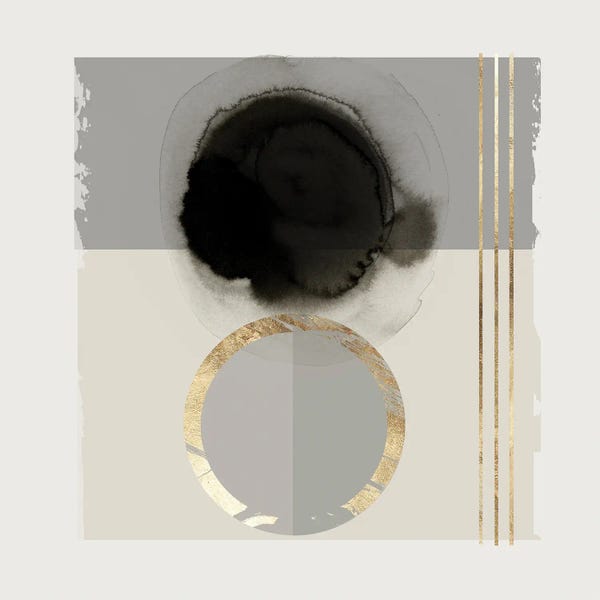 Circular Abstract: Dream Life Inspired II by PI Studio