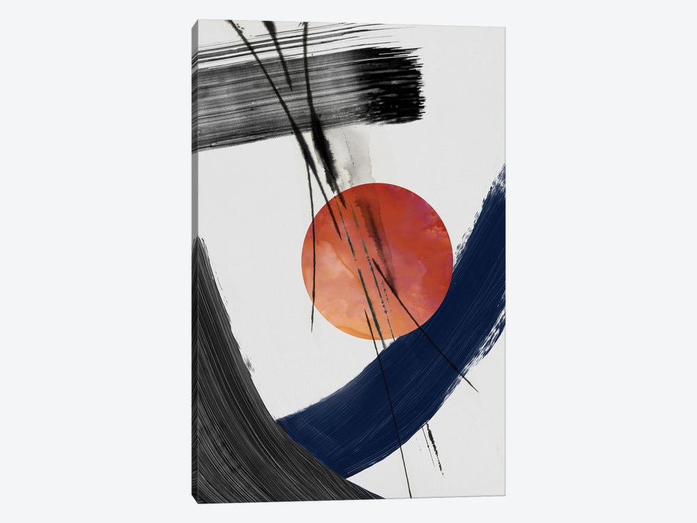 Red Sun Over Paradise I by PI Studio 1-piece Canvas Artwork