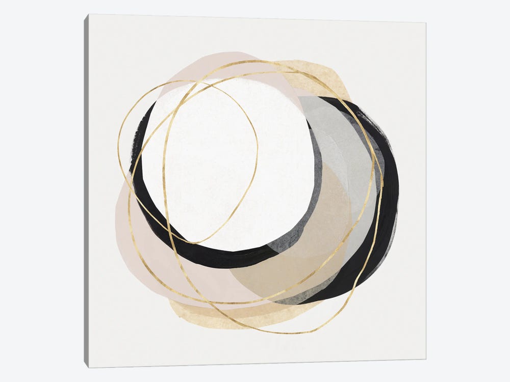 Ring of Gold I by PI Studio 1-piece Canvas Wall Art