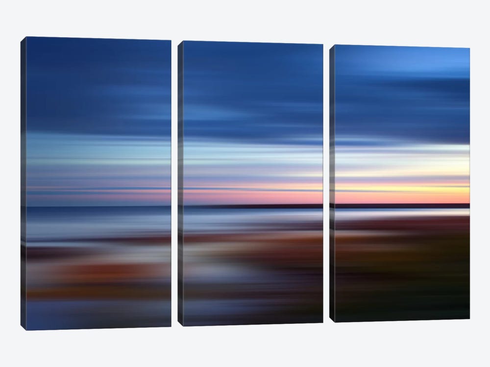 Blue On The Horizon by PI Studio 3-piece Canvas Print
