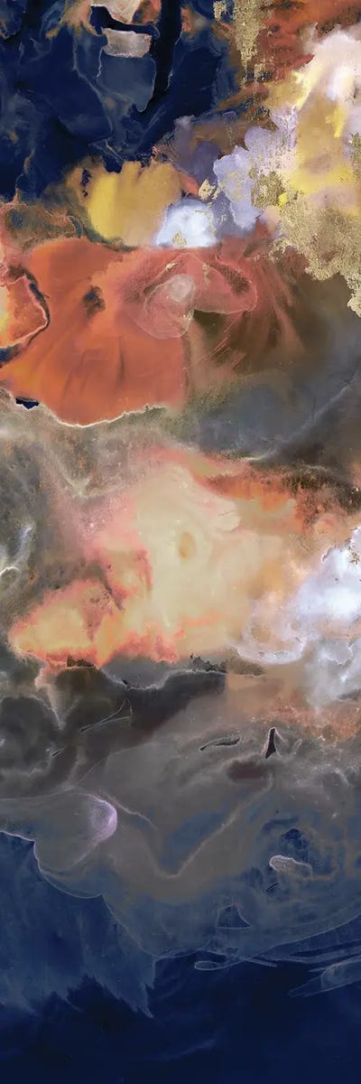 Storm In Moonlight II by PI Studio multi panel art