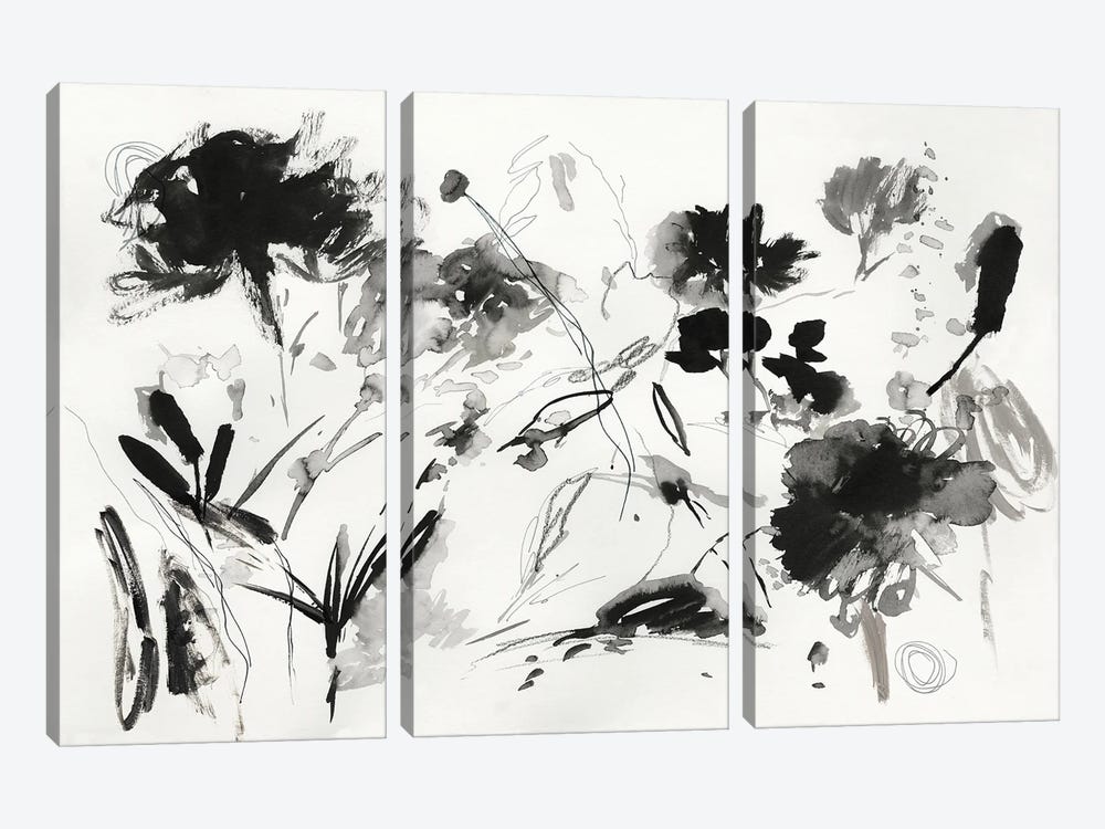 Blooming Florals by PI Studio 3-piece Canvas Art Print