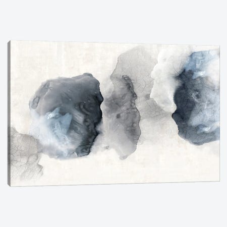 Crackled Blue Rocks Canvas Print #PST1249} by PI Studio Canvas Art Print
