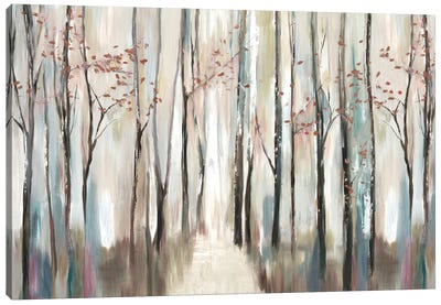 Sophie's Forest Canvas Art Print - Large Minimalist Art