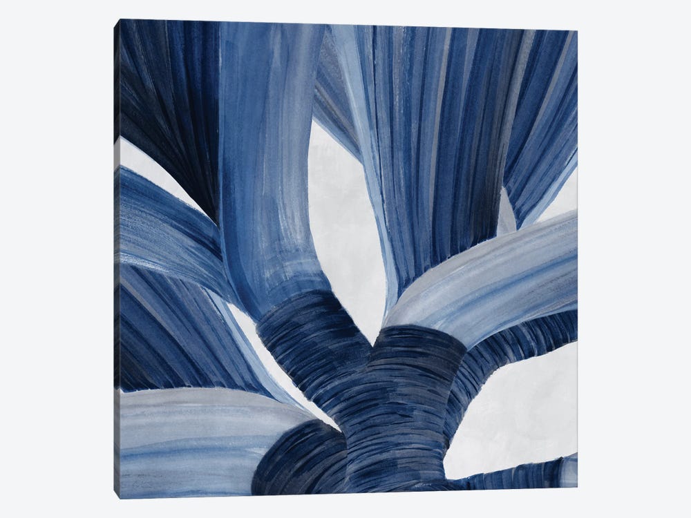 Blue Tropical Steam II by PI Studio 1-piece Canvas Art Print