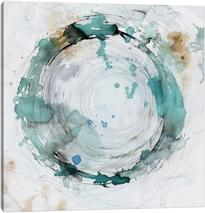 Circle Splash I Canvas Art Print - PI Studio