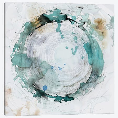 Circle Splash I Canvas Print #PST1320} by PI Studio Canvas Art