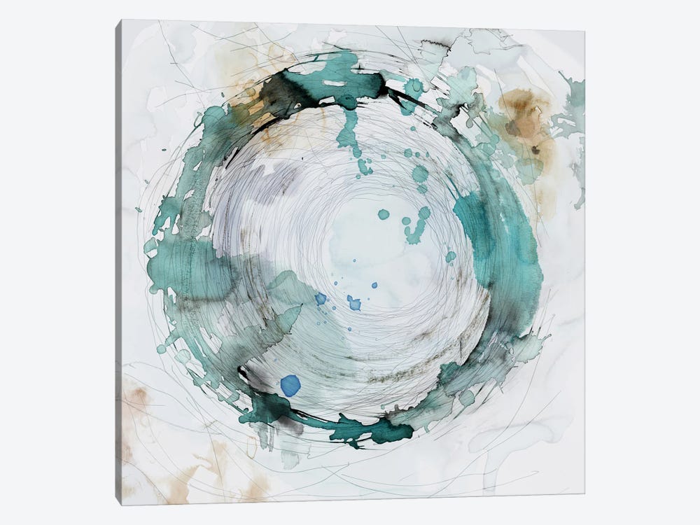 Circle Splash I by PI Studio 1-piece Canvas Print