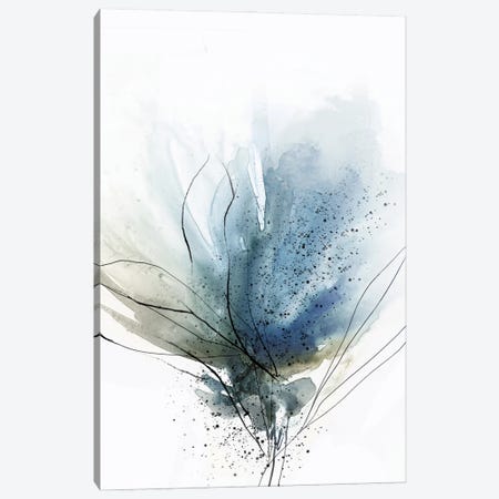 Blooming Blue Flower II Canvas Print #PST1323} by PI Studio Canvas Art
