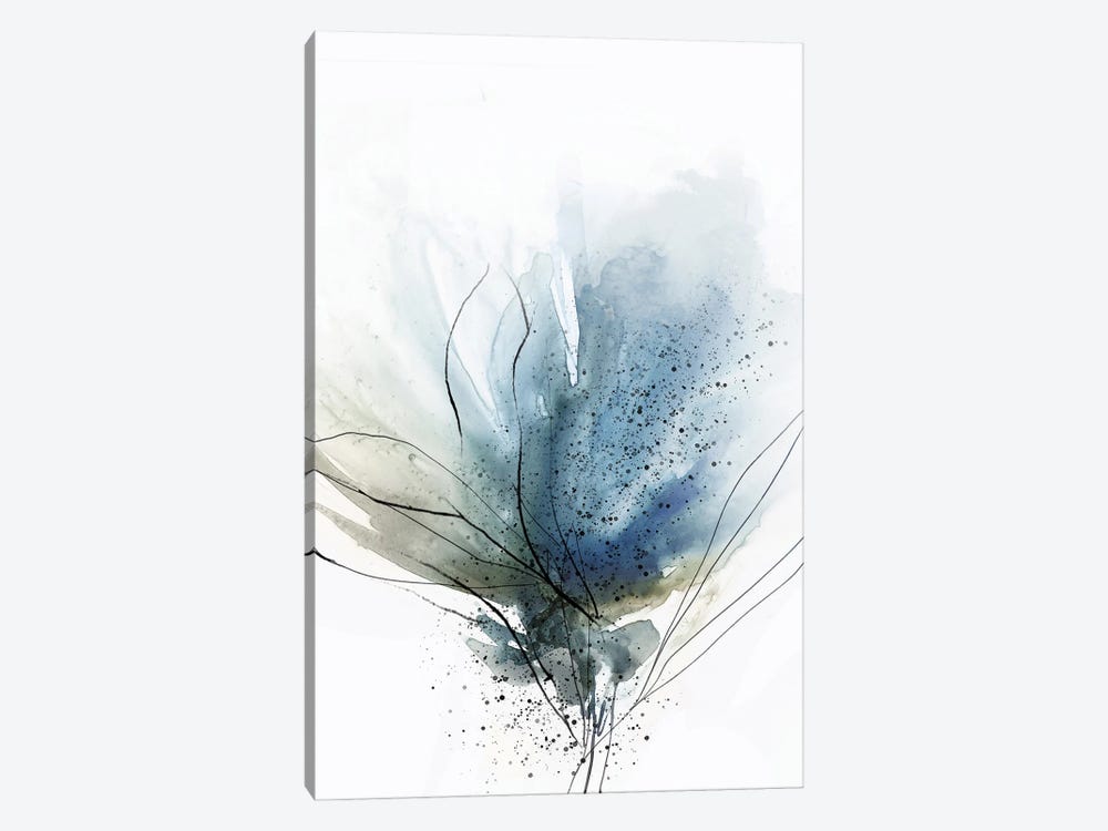 Blooming Blue Flower II by PI Studio 1-piece Canvas Art