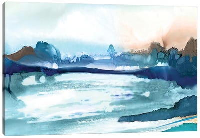 Aurora Landscape Canvas Art Print - PI Studio