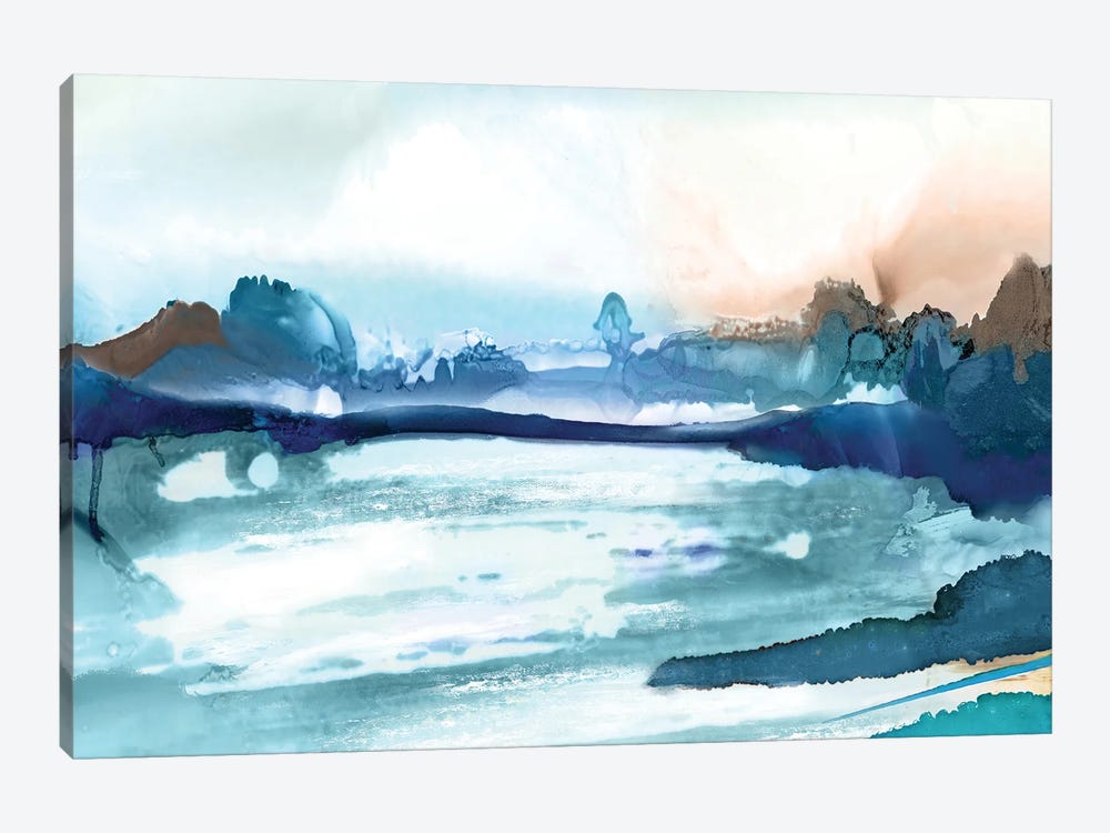 Aurora Landscape by PI Studio 1-piece Canvas Art Print