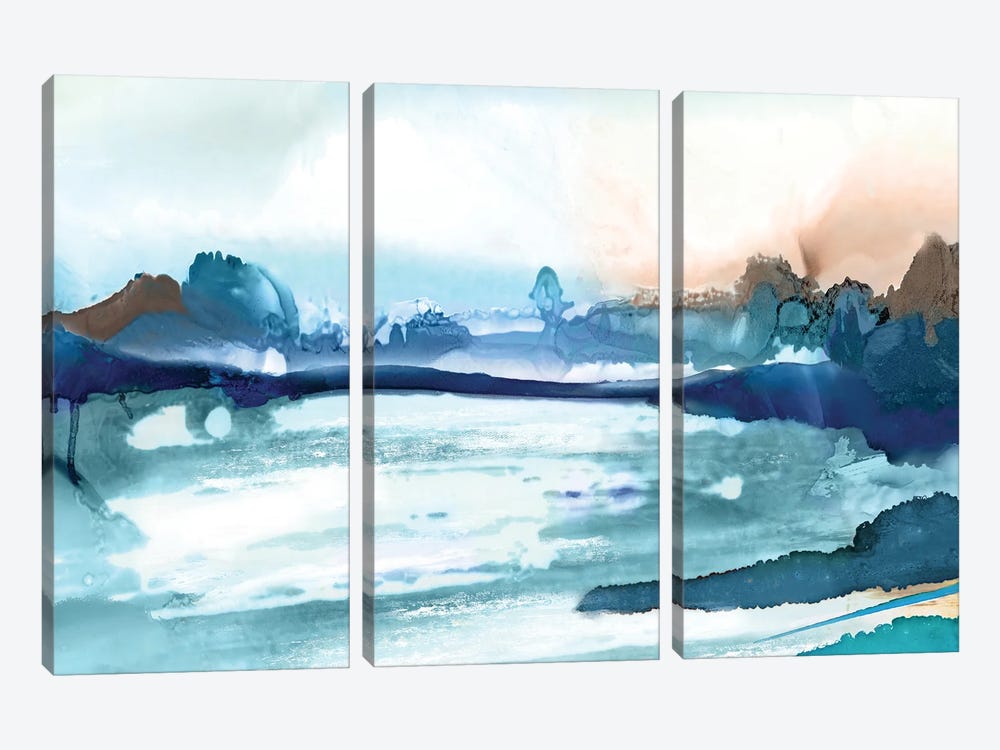 Aurora Landscape by PI Studio 3-piece Canvas Art Print