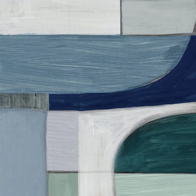 Square Simple Shapes I by PI Studio framed wall art