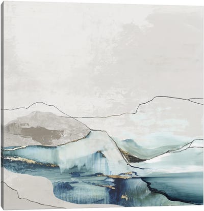 Delicate Dunes II Canvas Art Print - Coastal & Ocean Abstract Art
