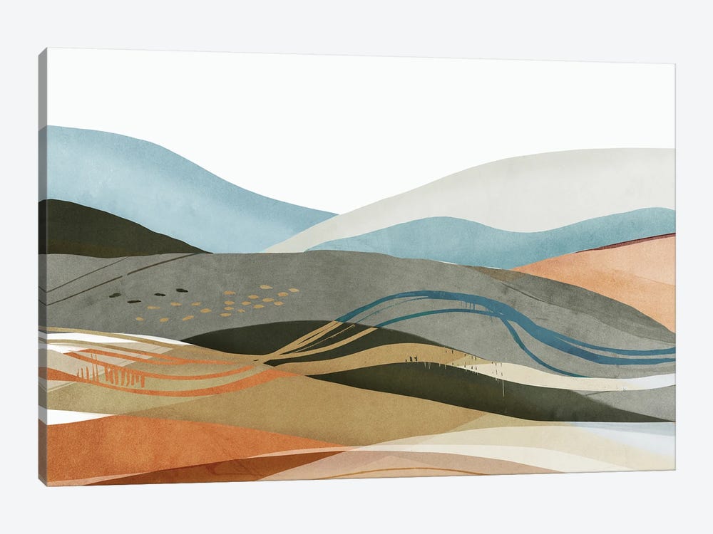 Desert Dunes III by PI Studio 1-piece Canvas Artwork