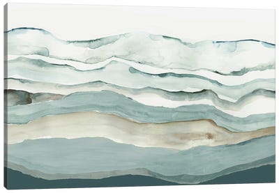 Blue Dunes Canvas Art Print - PI Studio