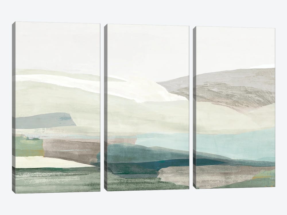 Green Rolling Hills by PI Studio 3-piece Canvas Art
