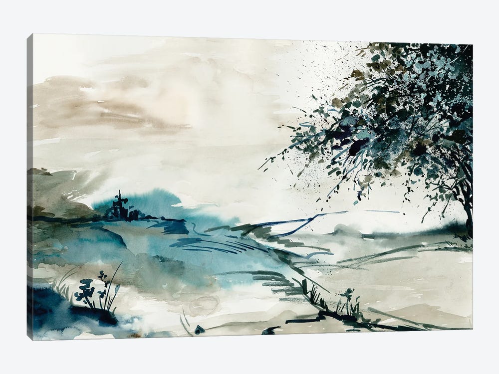 Outlined Landscape by PI Studio 1-piece Canvas Art Print