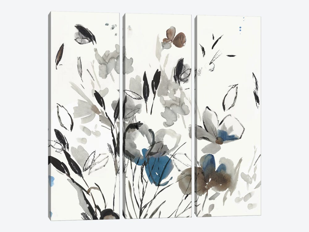 Loose Floral II by PI Studio 3-piece Canvas Print