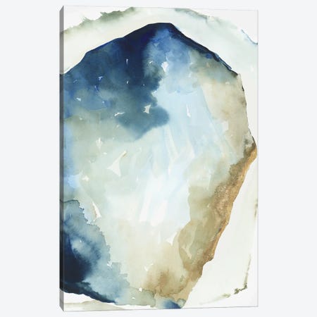 Shapes of Blue Watercolor II Canvas Print #PST1387} by PI Studio Canvas Print