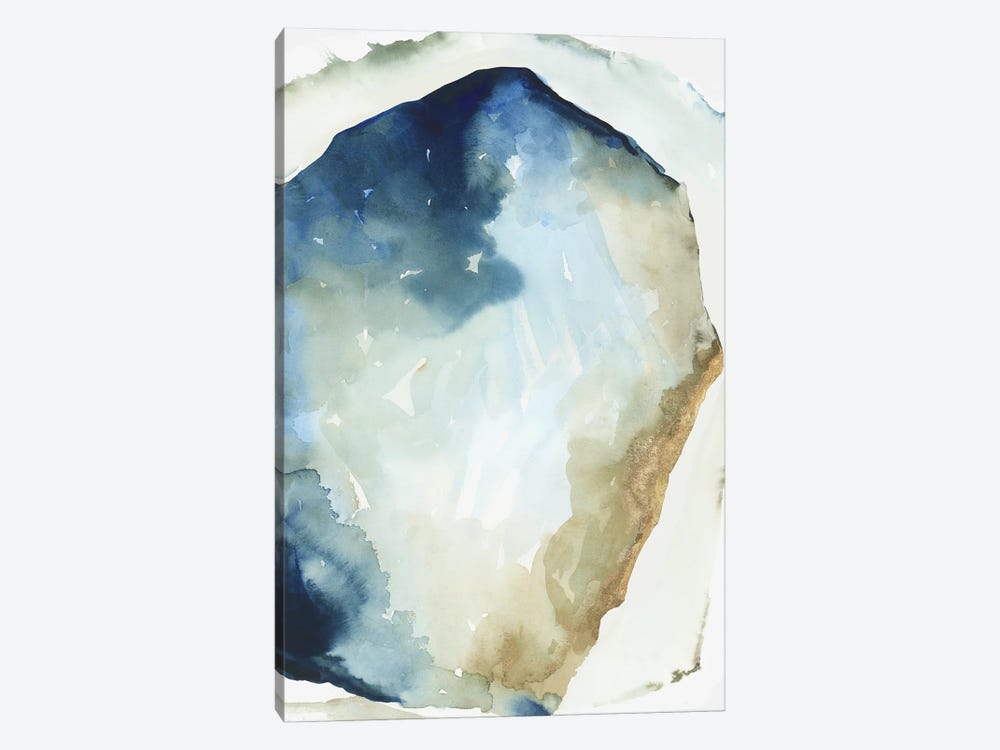 Shapes of Blue Watercolor II by PI Studio 1-piece Canvas Artwork