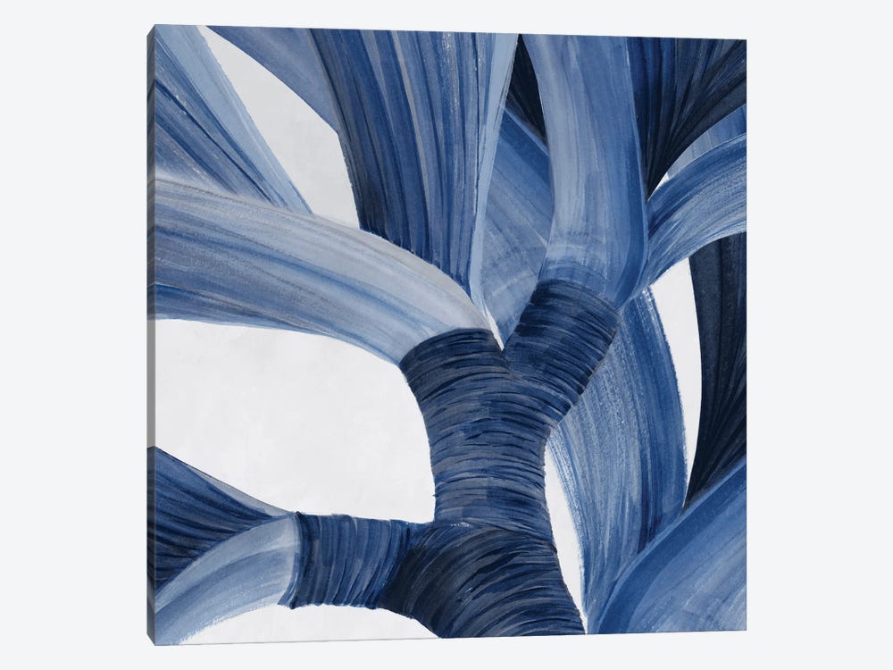 Blue Tropical Steam I by PI Studio 1-piece Canvas Artwork