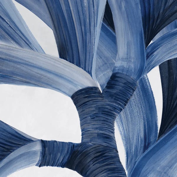 Tropical Décor: Blue Tropical Steam I by PI Studio