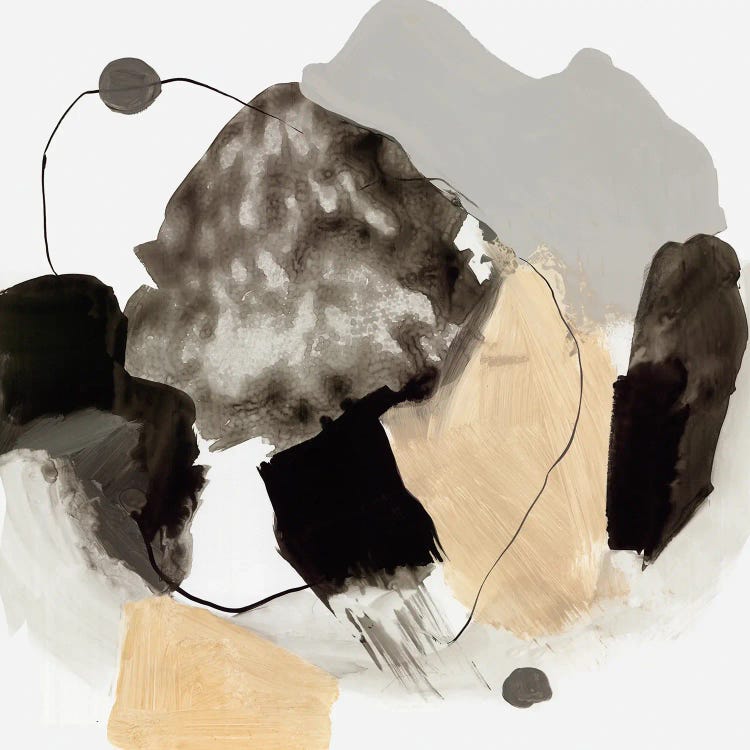 Black And Gray Blobs